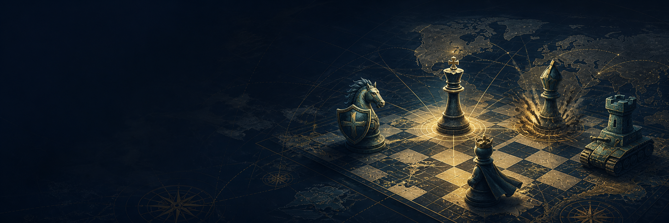 World Chess world arena and country-specific chess pieces